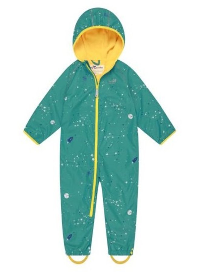 Lined rain suit ECOSPLASH, Universe | 0-6 months