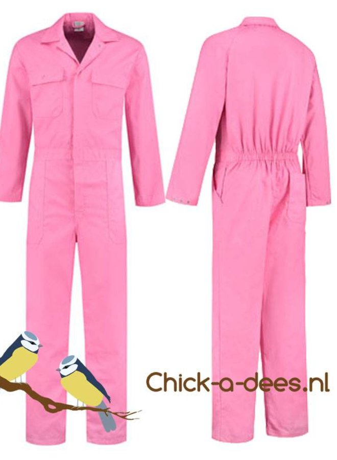 Pink overall for women and men