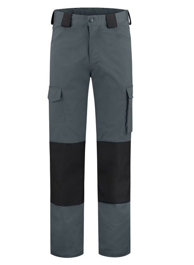 Basic work trousers, worker for children in gray / black