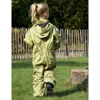 thumb-Durable children's rain suit - Funky Green-4
