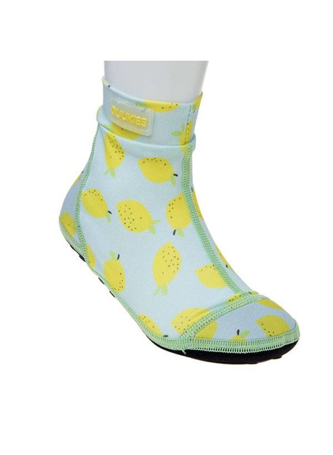 Beachsock- Lemon Mint Yellow zwemsokken