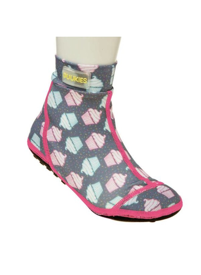 Beachsocks -Muffin Grey Pink