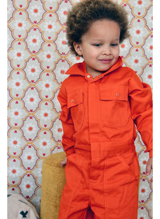 Kinderoverall oranje