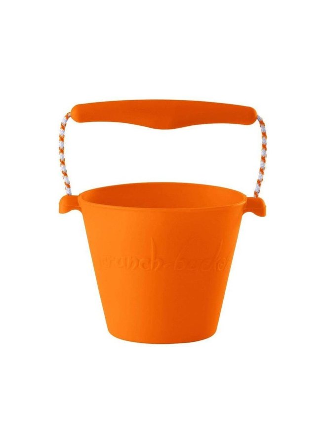 Silicone bucket orange | foldable