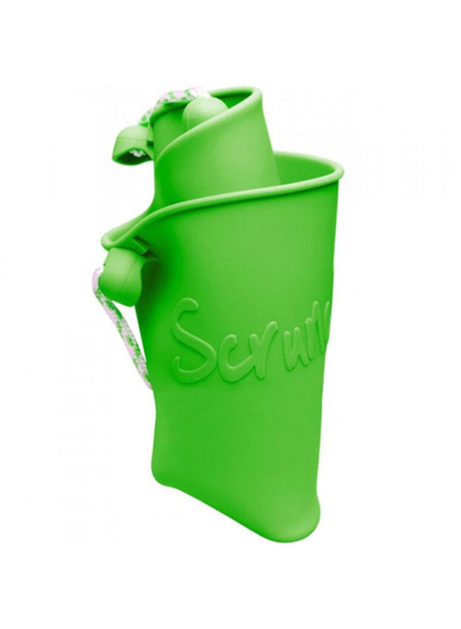 Silicone bucket lime green | foldable
