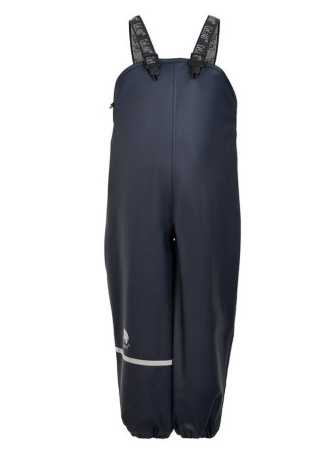 Fleece lined children's rain pants | Navy | 80-140