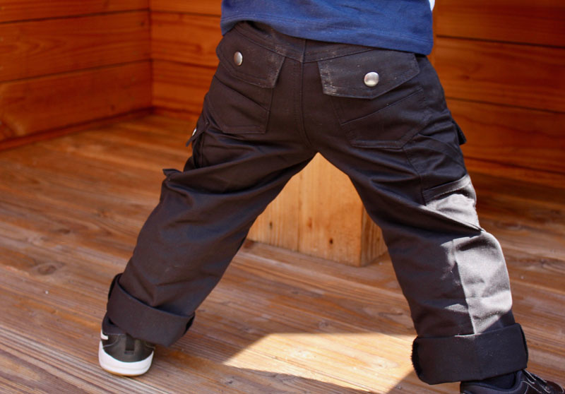 Boy Cargo Pants Fashion Children New Spring Autumn Elastic Pocket Work  Trousers Kids Casual Teenage Sports