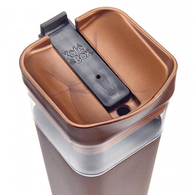 Kafé in The Box reusable cup for coffee and tea brown 473 ml Chick