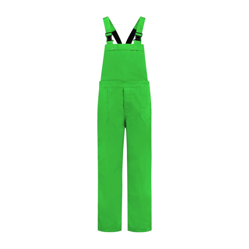 Lime green dungarees, overalls - Chick 