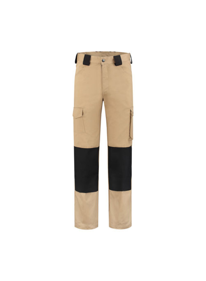 black polyester work pants