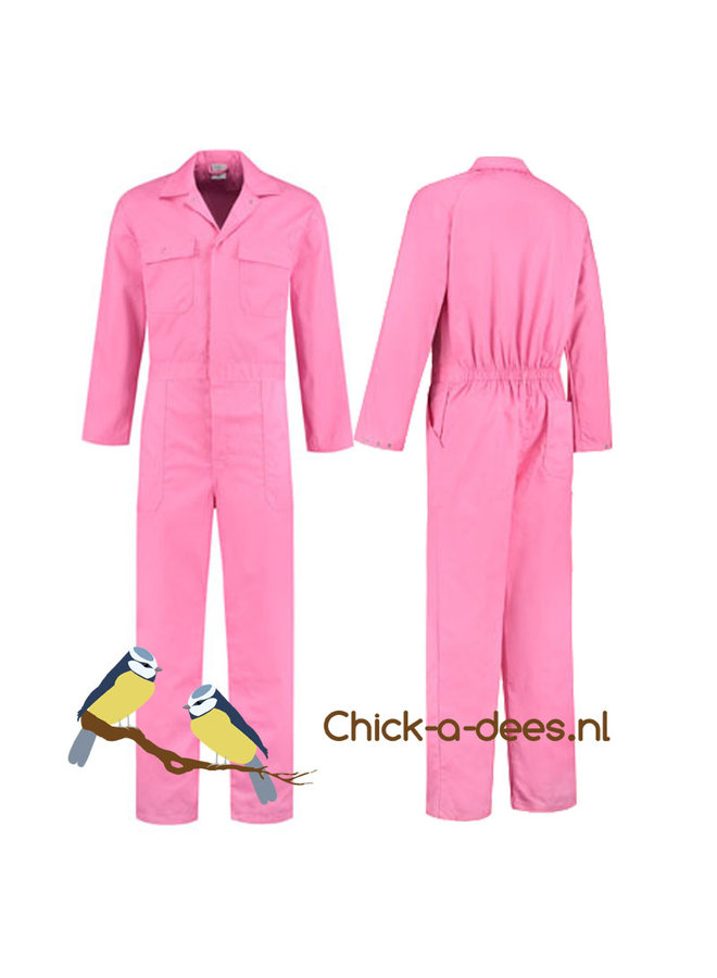 Pink overall child