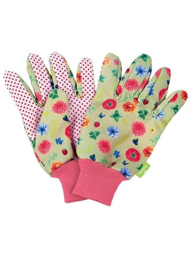 Dat Centrum Aanvulling Tuinhandschoenen voor kinderen met bloemen €5.95 - Chick-a-dees homepage