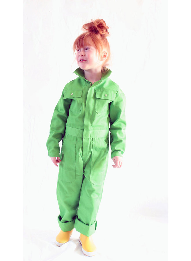 Twee kinderoveralls met korting