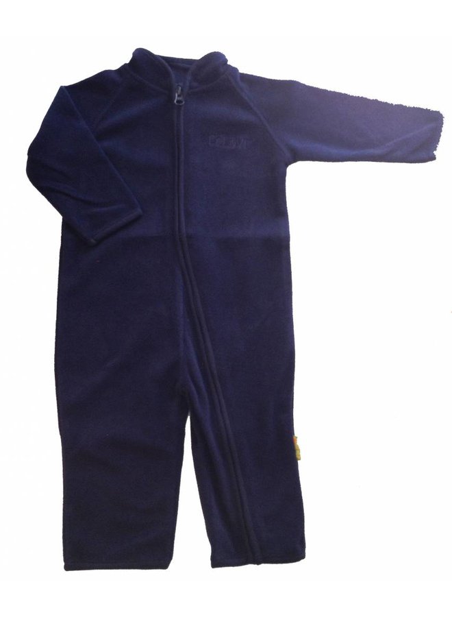 Fleece pak, overall in navy blauw| maat 68