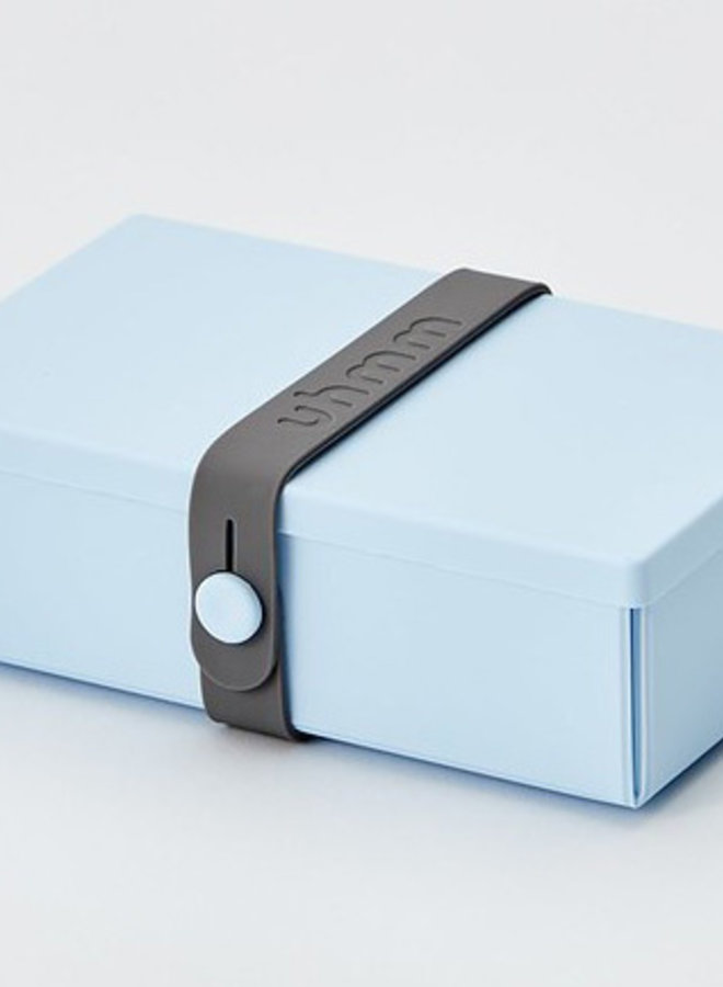 Lichtblauwe Uhmm Box | lunchbox