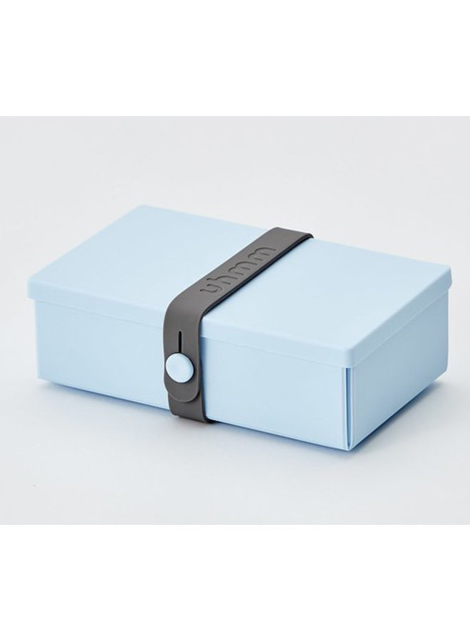 Lichtblauwe Uhmm Box | lunchbox