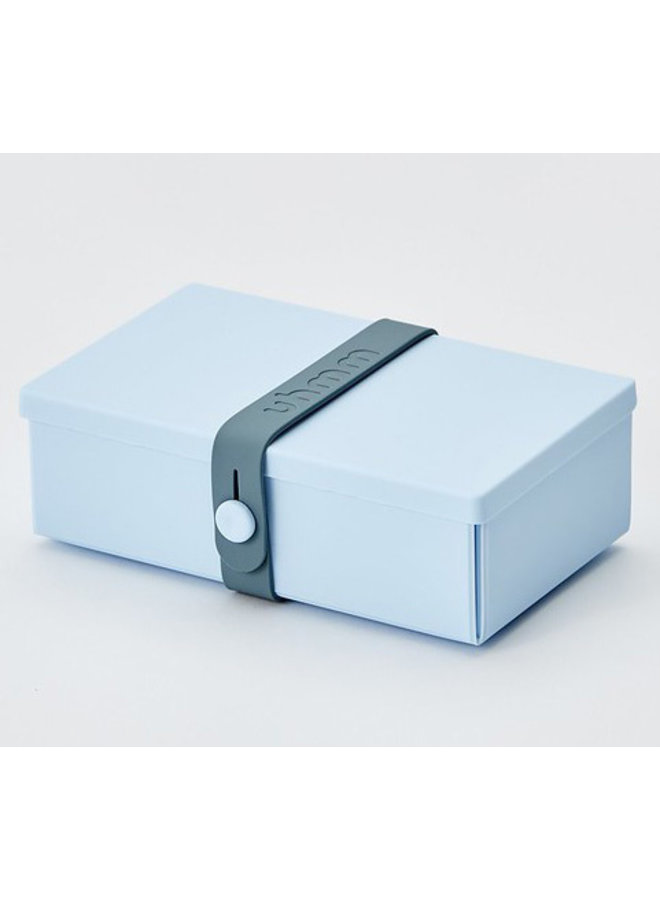 Uhmm Box lunchbox| no. 1| lichtblauw