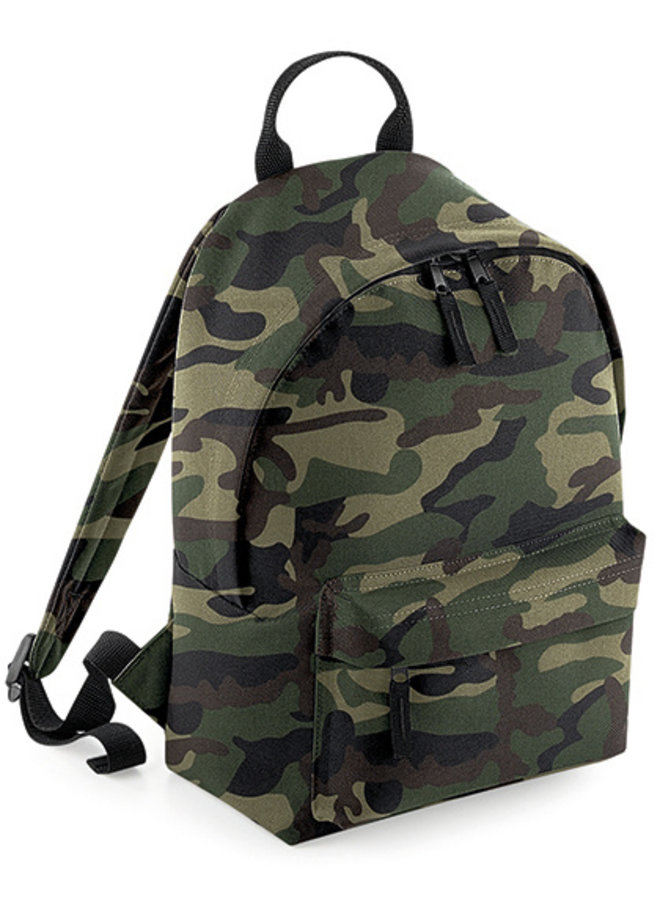 Camouflage backpack with name printing