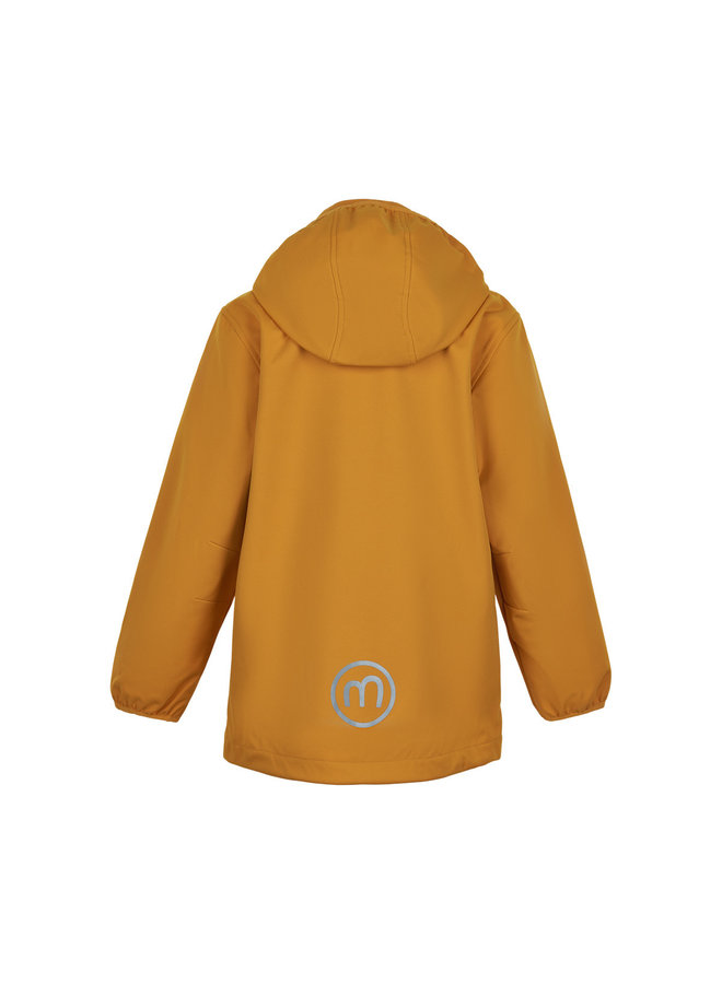 Softshell jacket| golden orange|