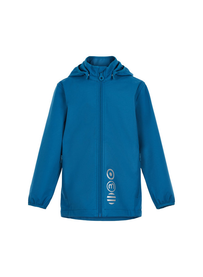 Softshell jas| blauw