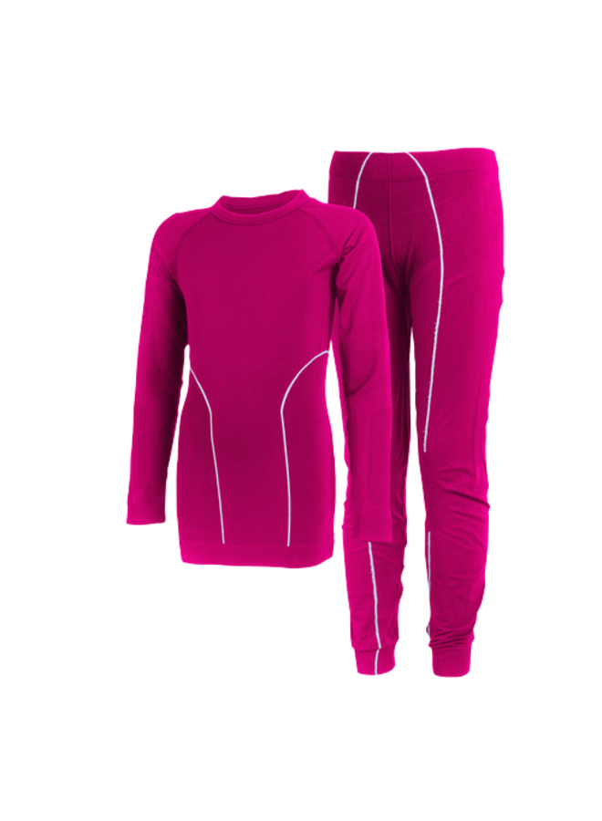 Thermo underwear child | seamless | Fuchsia