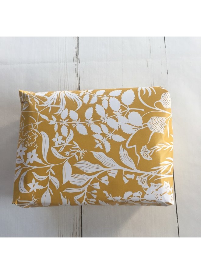Gift wrapping - Botanical | yellow