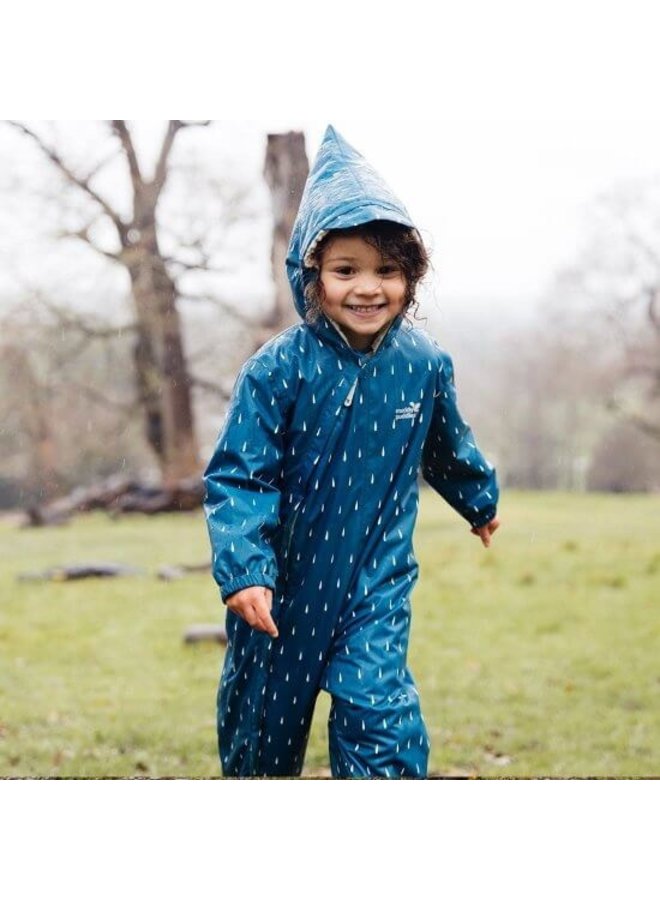 3-in-1 Ravotters outer suit Teal Raindrop | 0-6 years