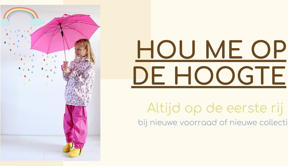 Altijd op de hoogte van (nieuwe) voorraad