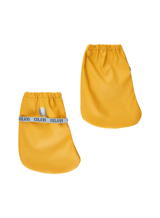 Baby rain slippers unlined | Mineral Yellow