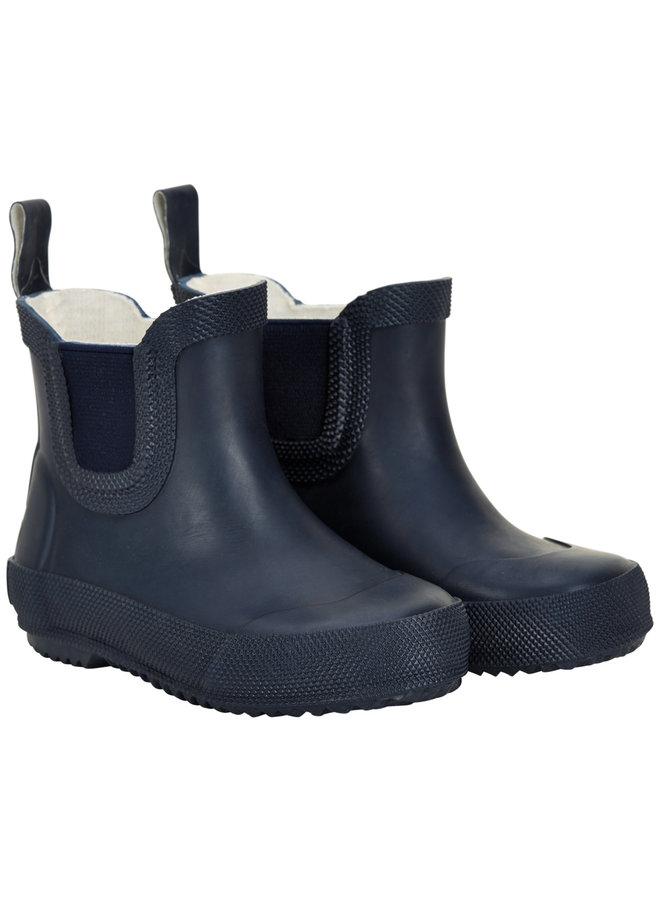 Short rubber rain boots | Dark Navy | size 19-26
