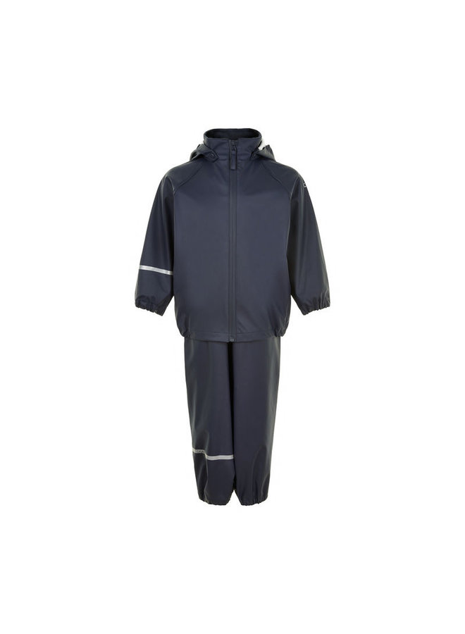 ♻️Children's rain suit made of recycled materials | dark navy