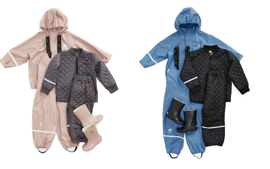 combinations with rain gear