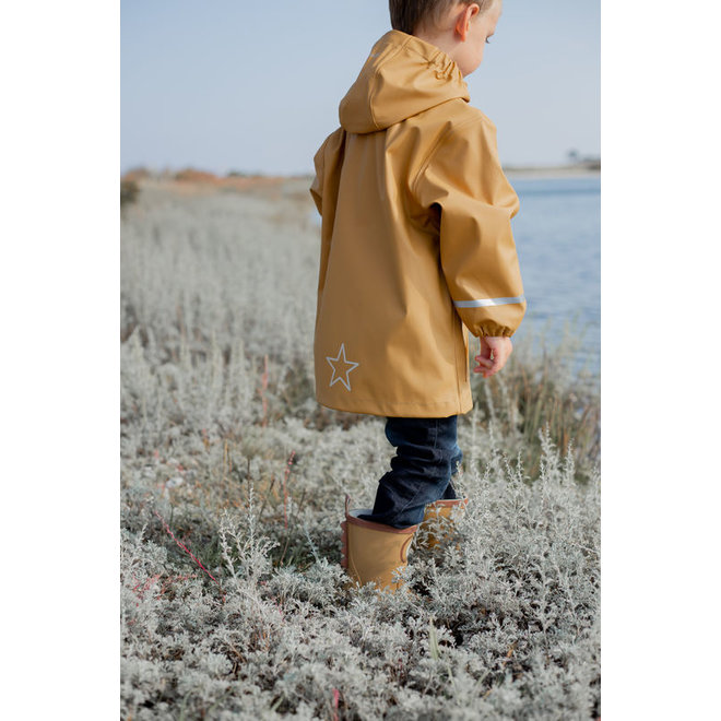 Celavi Unisex Kinder Rainwear Ser-Recycle Pu Rain Jacket