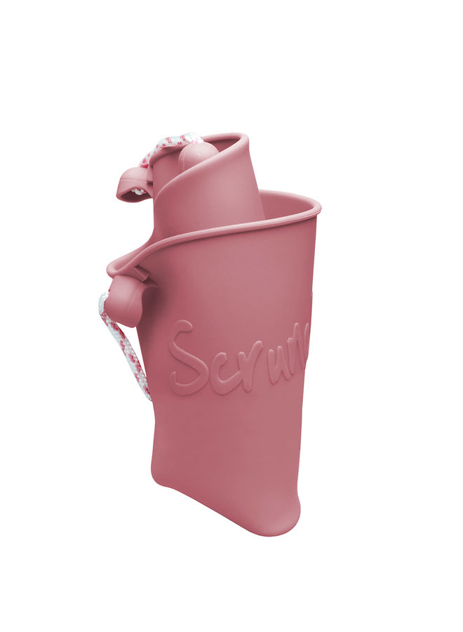 Silicone child bucket | old pink | foldable