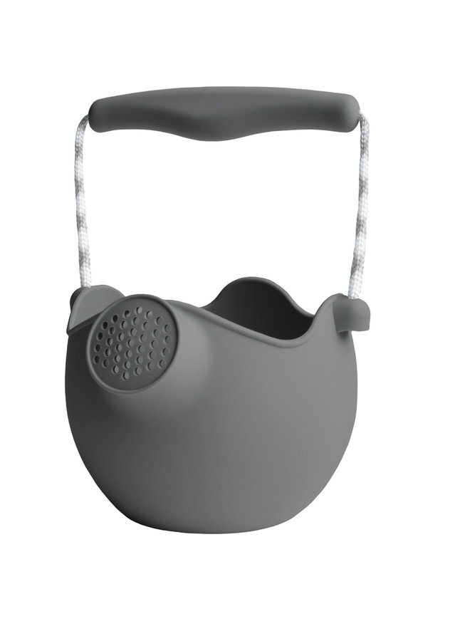 Silicone children's watering can | cool gray | foldable