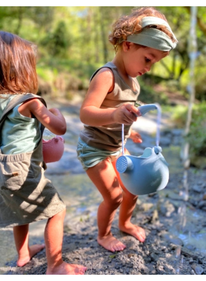 Silicone children's watering can | duck egg blue