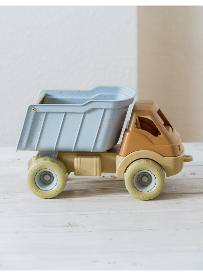 Bioplastic vrachtwagen, dumptruck