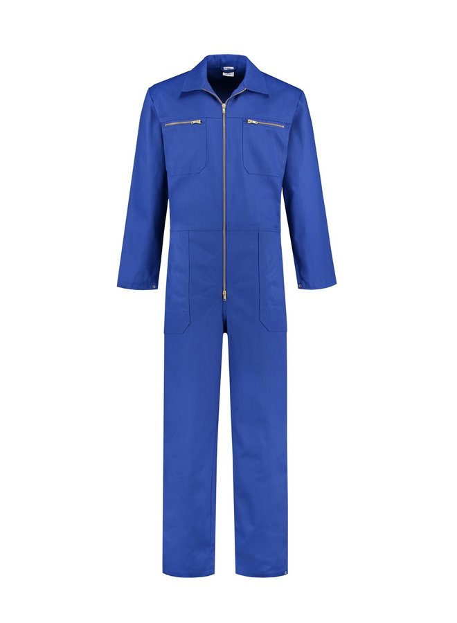 Royalblue overalls cotton | with zipper