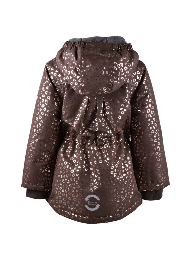 Junior winter jacket | Chocolate Gold | size 104-158