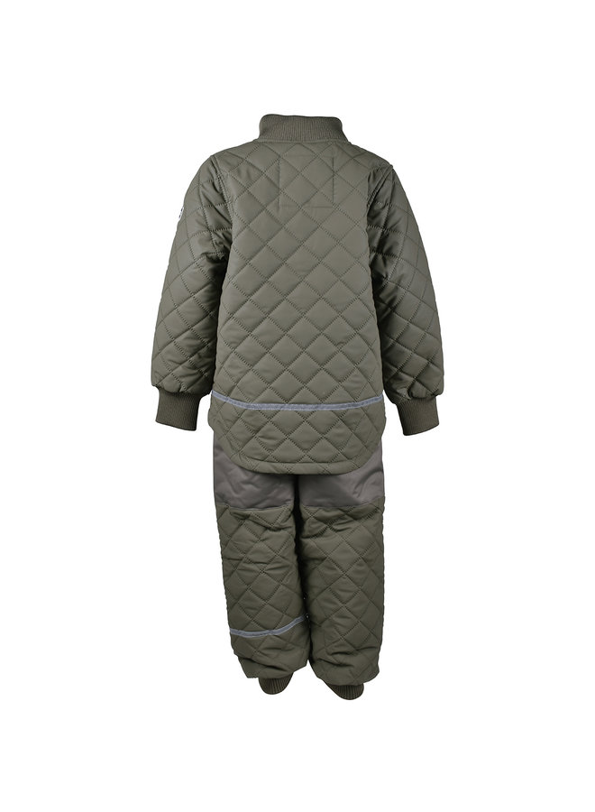 Duvet Thermo buitenpak |Fleece gevoerd | Tarmac