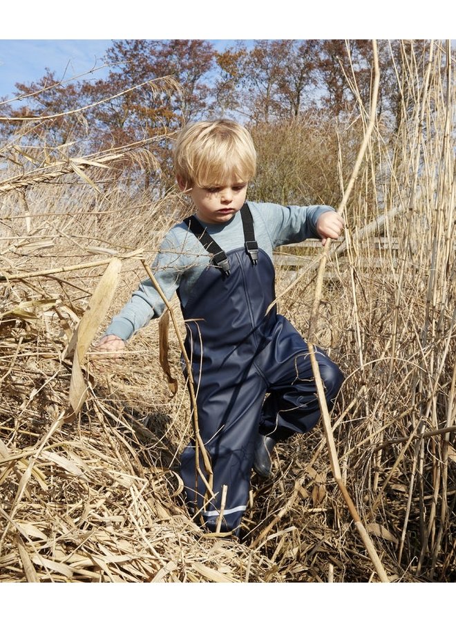 ♻️ Duurzame kinderregenbroek |  Donkerblauw |maat 80-140