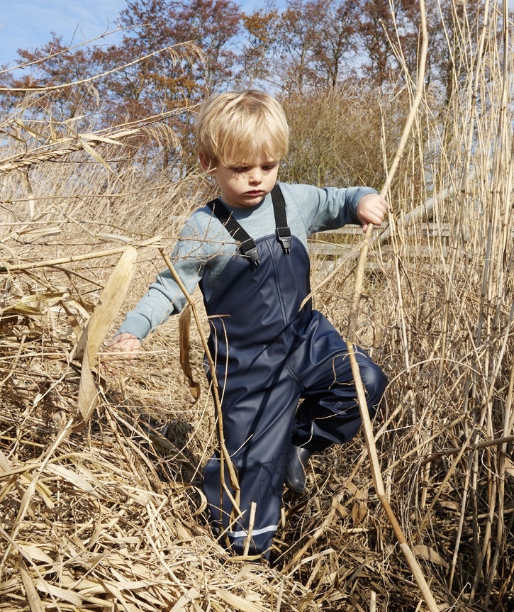 ♻️ Duurzame kinderregenbroek | recycled | navy| maat 80-140 - Chick-a-dees  homepage