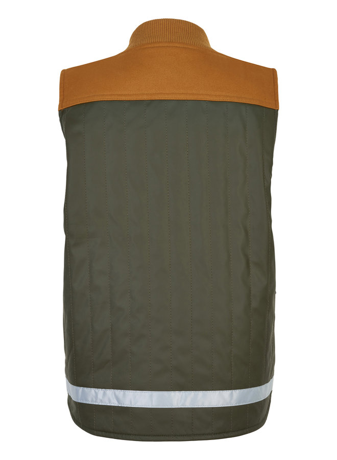 Duvet Worker Bodywarmer | Dusty Olive