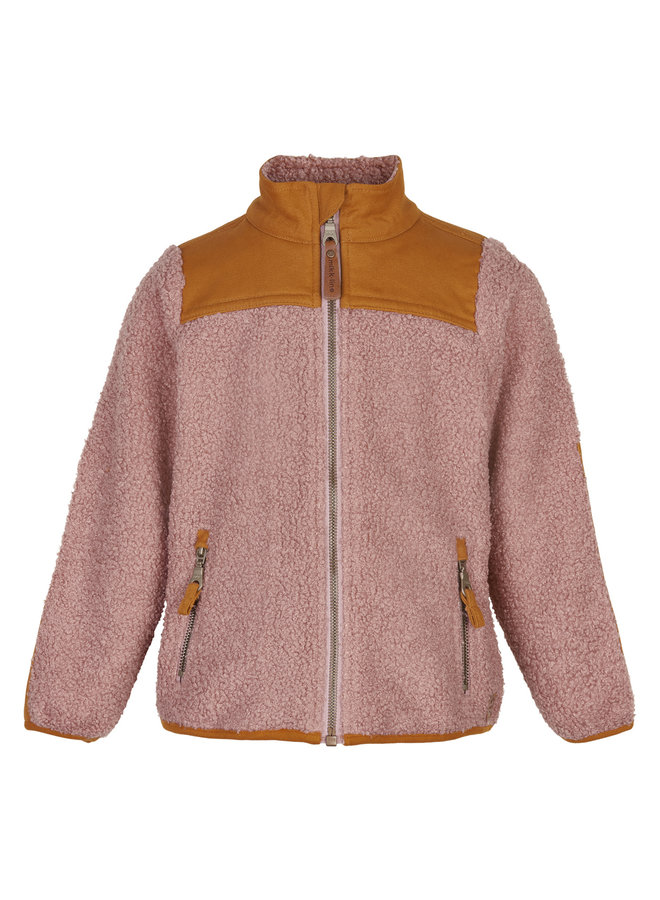 Teddy fleece kids jacket Burlwood