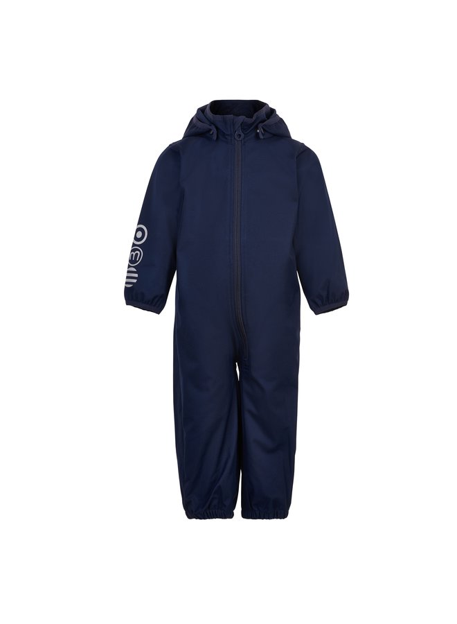 Waterproof softshell overalls child | navy blue