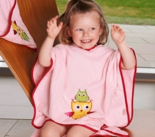 Bath ponchos and beach capes for baby & child