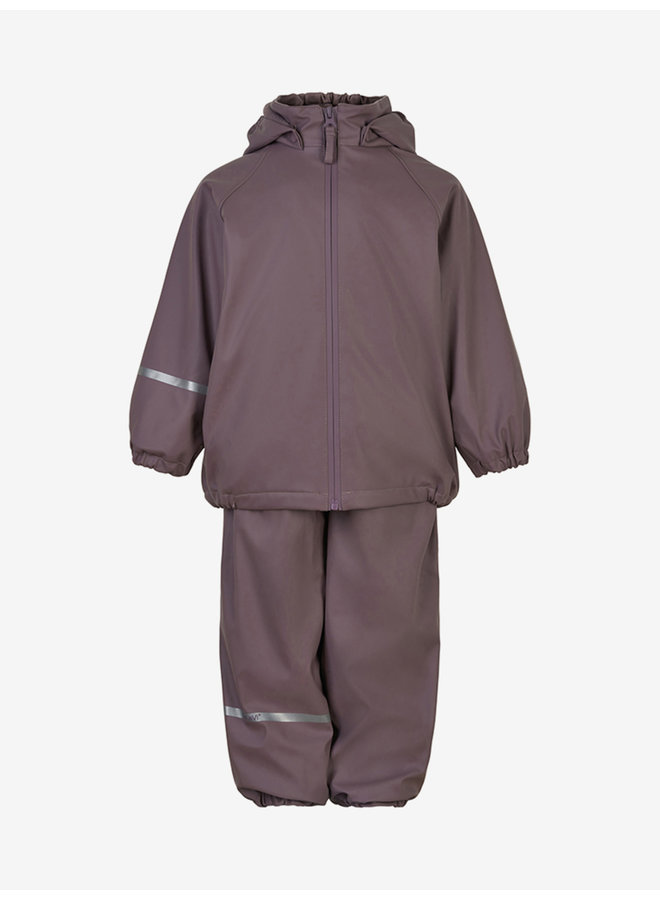 ♻️ Children's rain suit in two parts|lined | Moonscape