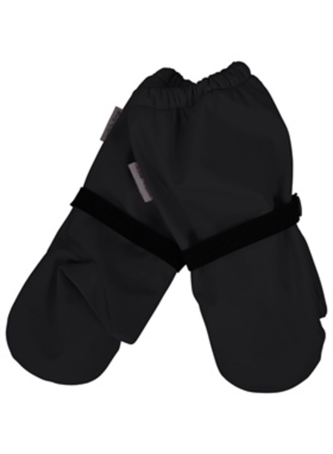 ♻️Waterproof fleece lined mittens | black