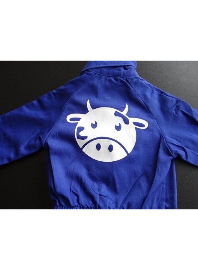 Customise your overall with the picture of a cow