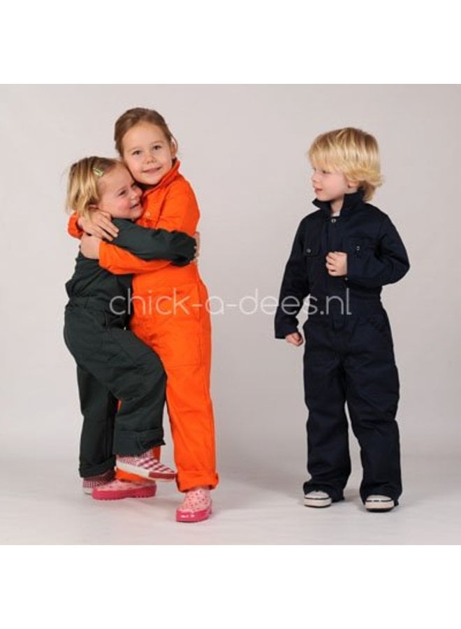 Children's overall orange